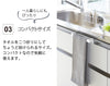 キッチンタオルハンガーバー プレート ホワイト.|s4